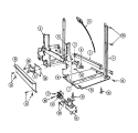 FRAME (DU18J4C) Diagram and Parts List for DU18J4C  Maytag Dishwasher