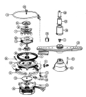 PUMP ASSEMBLY (DU18J4C) Diagram and Parts List for DU18J4C  Maytag Dishwasher