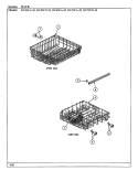 RACK (DU55CA / CN - 25 DU65CA - 25) Diagram and Parts List for DU65CA-25  Magic Chef Dishwasher