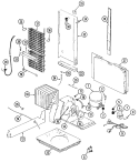 Part Location Diagram of 61001039 Whirlpool HEAT EXCHA