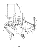 FRAME PARTS Diagram and Parts List for DU24H6  Maytag Dishwasher