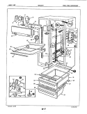 Part Location Diagram of 58381-1 Whirlpool Shelf Support