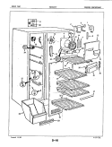 Part Location Diagram of 65568-2 Whirlpool Center Hinge