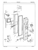 Part Location Diagram of 60482-25 Whirlpool Control Panel