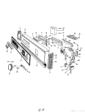 CONTROL PANEL PARTS Diagram and Parts List for DU55A-2  Magic Chef Dishwasher