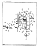 TUB ASSEMBLY Diagram and Parts List for DU96DK-45  Magic Chef Dishwasher
