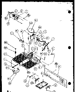 Section 5 Diagram and Parts List for TZ18Q2W-P1156103WW  Amana Refrigerator