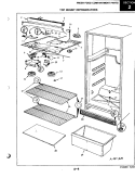 FRESH FOOD COMPARTMENT Diagram and Parts List for B15A-2RNTP 4D42A Maytag Refrigerator