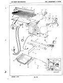 UNIT COMPARTMENT & SYSTEM Diagram and Parts List for RB15CN-2A 4A73B Magic Chef Refrigerator