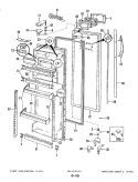 Part Location Diagram of 62391-21-WW Whirlpool PANEL, OUTER DOOR