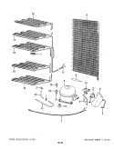UNIT COMPARTMENT & SYSTEM Diagram and Parts List for DF17ACLWHT  Hardwick Freezer