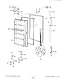 DOOR (DF15ABL) Diagram and Parts List for DF17ACLWHT  Hardwick Freezer