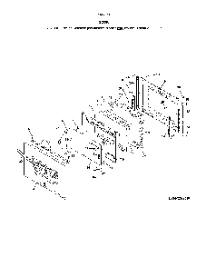 Door Diagram and Parts List for 79042512314  Kenmore Range