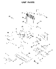 Unit Parts Diagram and Parts List for 59679343511  Kenmore Refrigerator