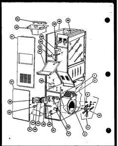 Part Location Diagram of R0182081 Maytag BLOWER MTG. KIT