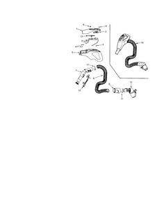 Part Location Diagram of KC94PCPPZY07 Maytag Vacuum hose assembly