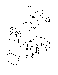 Doors Diagram and Parts List for 79097313413  Kenmore Range