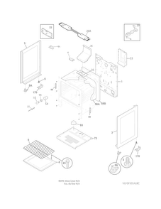 Body Diagram and Parts List for CRG3150PSC  Crosley Range