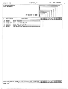 Ice And Water Dispenser Page 4 Diagram and Parts List for 23972A  Admiral Refrigerator