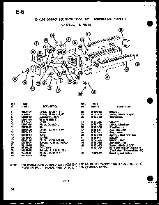 12 Cube Compact Ice Maker D75794-1 Diagram and Parts List for SLDI22F-1-P75400-14W  Amana Refrigerator