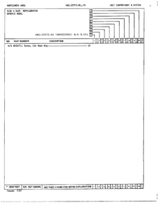 Unit Compartment And System Page 3 Diagram and Parts List for 22572A  Admiral Refrigerator