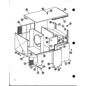 Part Location Diagram of D6865708 Whirlpool Basepan weld