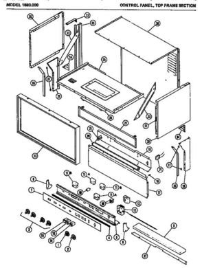 Part Location Diagram of M18D25 Whirlpool N/L/A 06/08/04