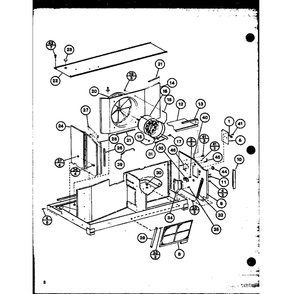 Diagram 5 Diagram and Parts List for PTRC32B1 P6924609R Amana Air Conditioner