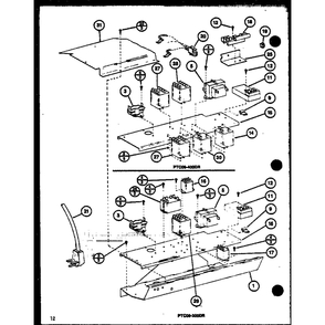 Diagram 2 Diagram and Parts List for PTC15300B P9913520R Amana Air Conditioner