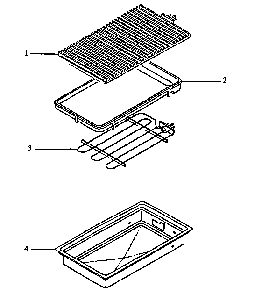 Module Diagram and Parts List for ARDS800E P1131920NE Amana Range