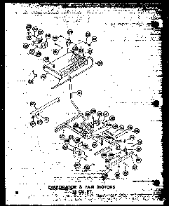 Section 23 Diagram and Parts List for TD20W-P60303-62W  Amana Refrigerator