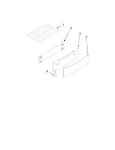 Drawer And Rack Parts Diagram and Parts List for JDS9860BDB21  Jenn-Air Range