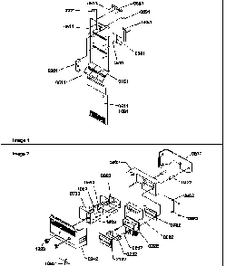 Ice Maker/control Assy Diagram and Parts List for 58635-P1317501WE  Amana Refrigerator