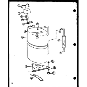Part Location Diagram of D6961601 Whirlpool Overload