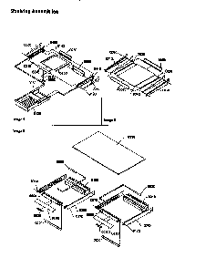 Section 4 Diagram and Parts List for TH25TL-P1303001WL  Amana Refrigerator
