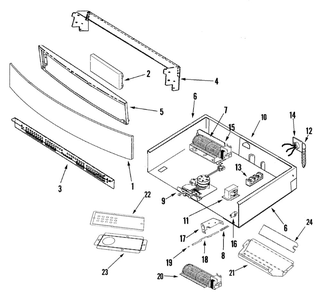 Control Panel And Internal Controls Diagram and Parts List for JJW8630DDW0  Maytag Wall Oven