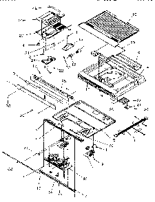 Section 5 Diagram and Parts List for TR21S4E-P1196104WE  Amana Refrigerator