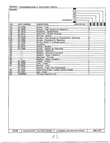 Transmission And Related Parts Page 3 Diagram and Parts List for 6433A  Norge Washer