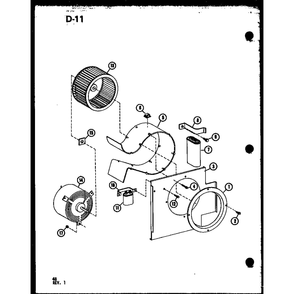 Part Location Diagram of C6114707Q Whirlpool DISCONTINUED