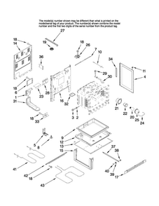 Part Location Diagram of 2618F194-78 Whirlpool PANEL-SIDE
