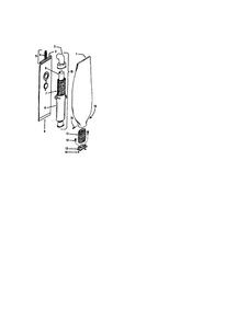 Part Location Diagram of 17206 Maytag Upright vacuum screw