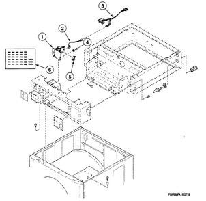Part Location Diagram of 800213P Maytag Assembly,harne
