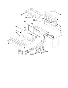 48" Chassis Parts Diagram and Parts List for YJDRP548WP00  Jenn-Air Range