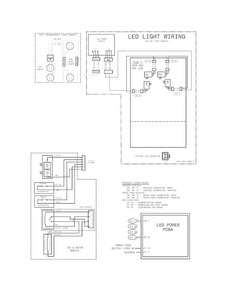 Wiring Diagram Diagram and Parts List for CFD28WIBC  Crosley Refrigerator