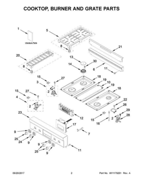 Part Location Diagram of W11090455 Whirlpool INSTRUCTIONS, INSTALLATION