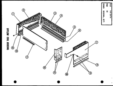 Part Location Diagram of B5177121 Whirlpool DISCONTINUED