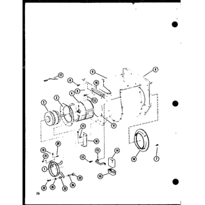 Diagram 5 Diagram and Parts List for BBH4830M-B P67331-6C Amana Air Conditioner