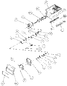 Crushed Ice Bucket Diagram and Parts List for 36271-P1121802W  Amana Refrigerator