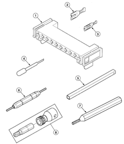 Tools Diagram and Parts List for SDG109LF  Speed Queen Dryer
