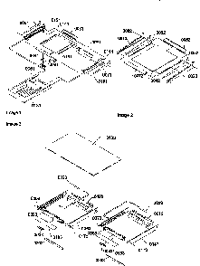 Shelving Assemblies Diagram and Parts List for THI18TW-P1310701WW  Amana Refrigerator